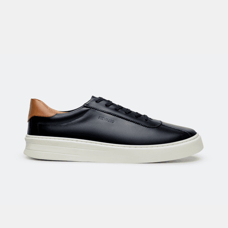 Tênis Masculino Sneaker Evoque Preto - NEVANO