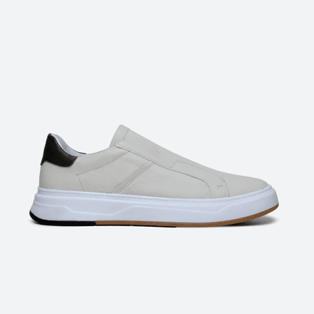 Tenis Casual Masculino Off White - NEVANO