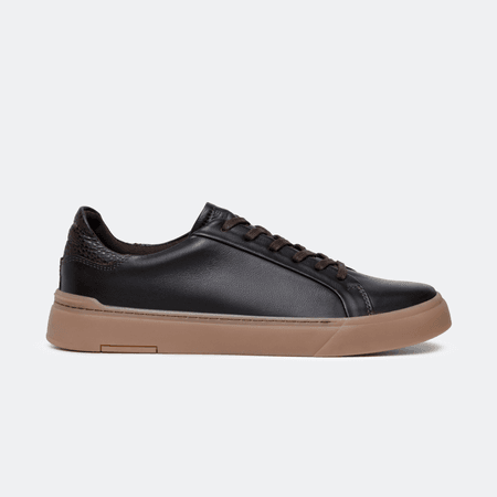 Tenis Casual Masculino Sneaker Chocolate - NEVANO