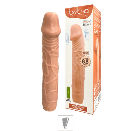 Prótese 19x14cm Com Vibro Bob SI (6984) - Bege