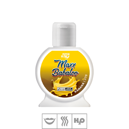 Gel Comestível Maxx Babaloo 20g (ST747) - Banana 