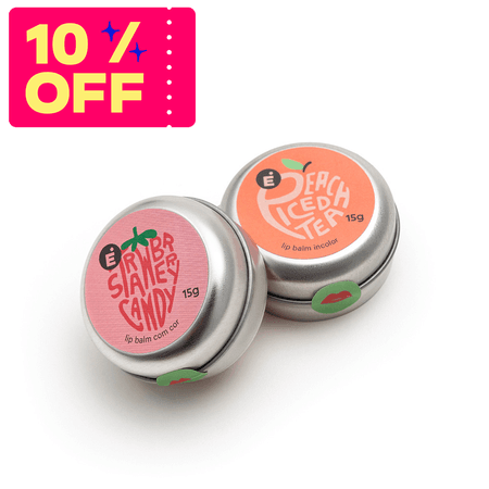 Duo De Lip Balms Juicy - Sapė #timetoclean