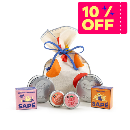 Kit Presente • Duo Hidratação & Lip Balms - Sapė #timetoclean