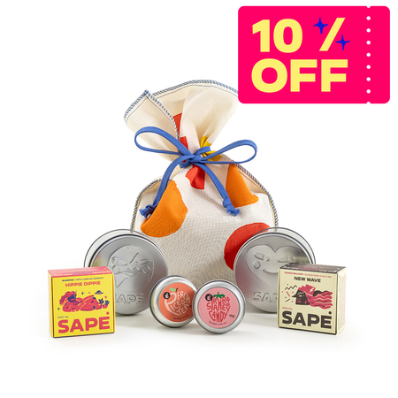 Kit Presente • Duo Brilho & Lip Balms - Sapė #timetoclean