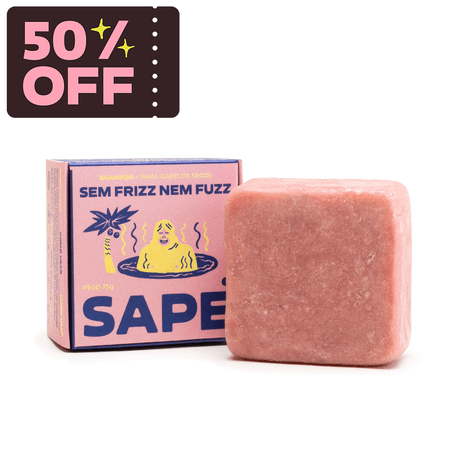 Shampoo Em Barra Sem Frizz Nem Fuzz - Sapė #timetoclean