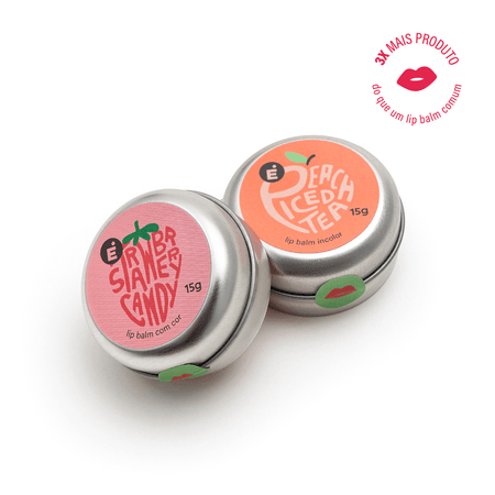 Duo De Lip Balms Juicy - Sapė #timetoclean
