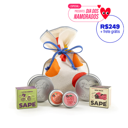 Kit Presente • Duo Volume & Lip Balms - Sapė #timetoclean