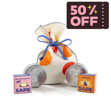 Kit Presente • Duo Hidratação & Latinhas - Sapė #timetoclean