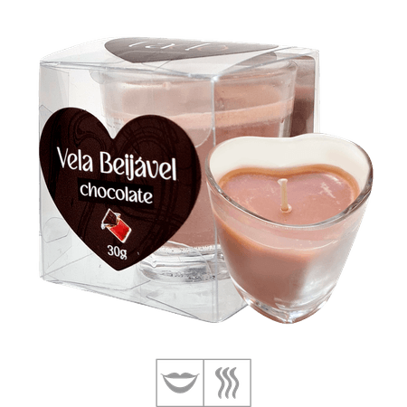 Vela Beijável Tadô 30g (ST853) - Chocolate