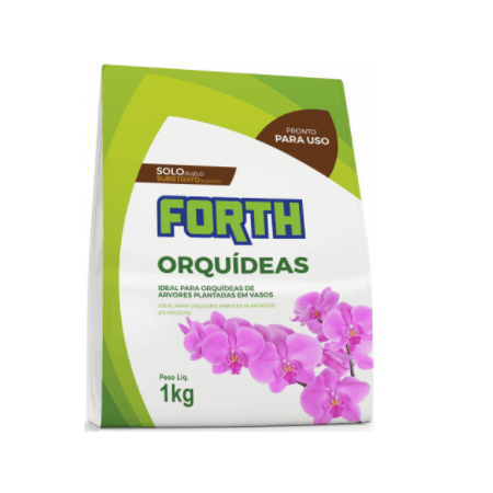Fertilizante Forth Orquídeas Substrato 4kg - AGROCAC