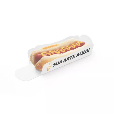 EMBALAGEM SUPORTE HOT DOG PERSONALIZADA - CaixaMix Embalagens