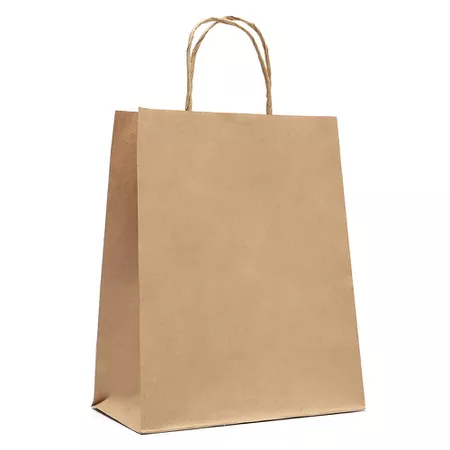 SACOLA KRAFT DELIVERY LISA TAMANHO G - 25 UNIDADES - CaixaMix Embalagens