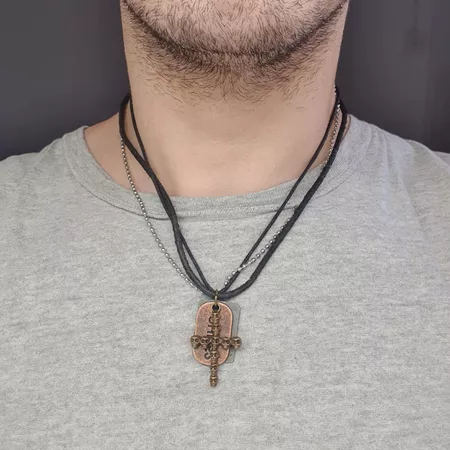 Colar Masculino Caveiras - Chérie Bijoux