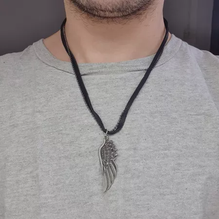 Colar Masculino Asa - Chérie Bijoux