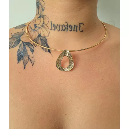 Conjunto Folheado A Ouro 18K Detalhado - Chérie Bijoux