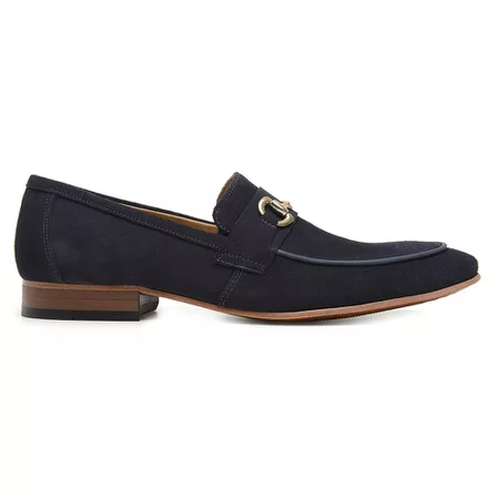 Loafer Brescia Camurça Marinho - DI LOMBARDI