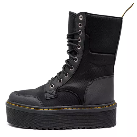 Coturno Plataforma Minerva Estilo Veggie Preto - 7... - ESTILO VEGGIE SHOES