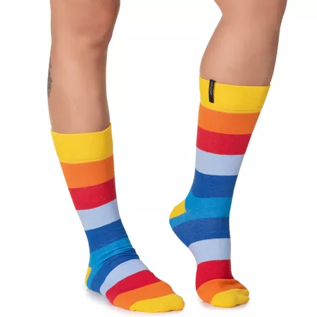Meia Estilo Veggie Linha Casual Cores - MEIA05 - ESTILO VEGGIE SHOES