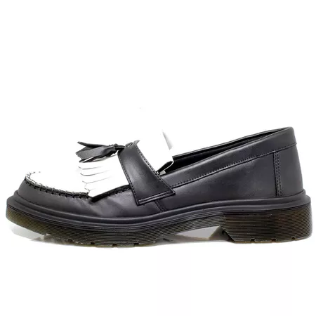 Sapato Mocassim Bambolim Estilo Veggie Preto e Bra... - ESTILO VEGGIE SHOES