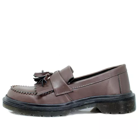Sapato Mocassim Bambolim Estilo Veggie Marrom - 11... - ESTILO VEGGIE SHOES