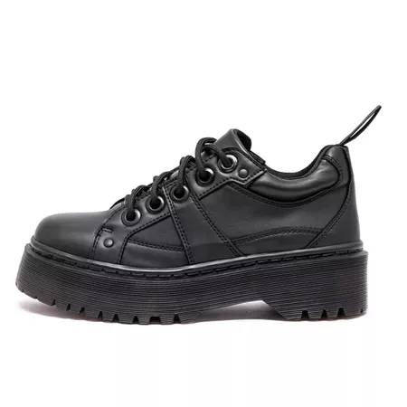 Sapato Colegial Inglês Estilo Veggie Lyon All Blac... - ESTILO VEGGIE SHOES