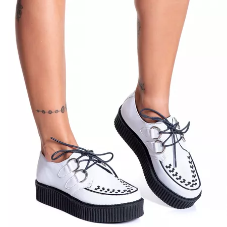Creeper Branco Estilo Veggie Shoes - Cre08 - ESTILO VEGGIE SHOES
