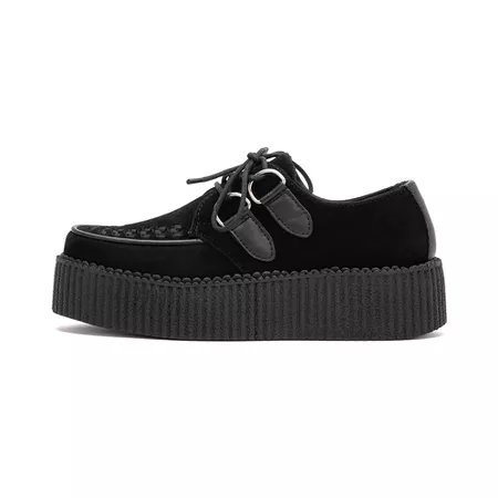 美品⭐︎Rapha CRIMBER'S SHOES（BLK） Creeper Camurça Preto Branco Estilo Veggie Shoes | ESTILO VEGGIE SHOES