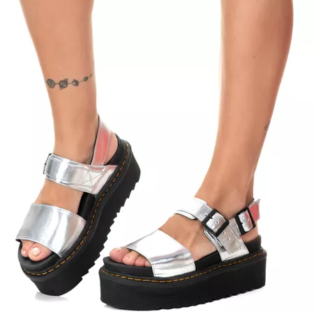 Sandália Plataforma Estilo Veggie Shoes Marriê Pra... - ESTILO VEGGIE SHOES