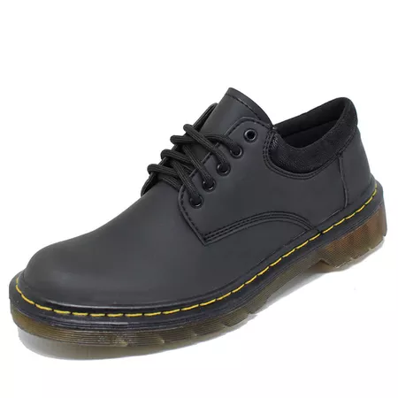 Sapato Colegial Inglês Estilo Veggie Preto Fosco B... - ESTILO VEGGIE SHOES