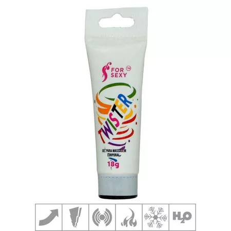 *Excitante Unissex Twister Bisnaga 18g (17652) - Padrão