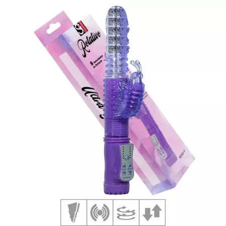 Vibrador Vai e Vem Estimulador Butterfly SI (5169-ST346) - Roxo