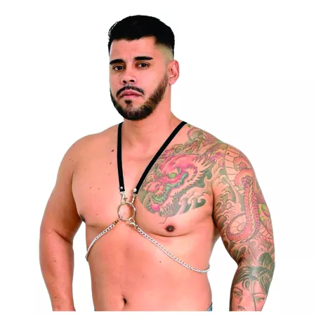Arreio Harness Anthony (EX208-EX207) - Preta