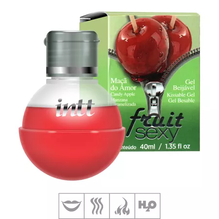 *PROMO - Gel Comestível Hot Fruit Sexy 40ml validade 08/25 (ST138) - Maçã do Amor