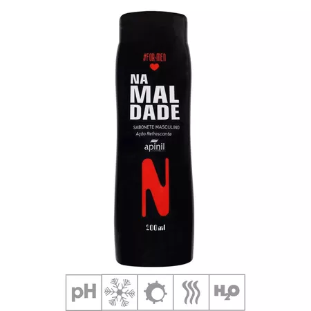 Sabonete Íntimo Masculino For-Men 200ml (ST928). - Na Maldade