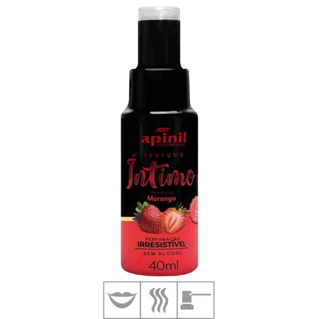 Perfume Íntimo Beijável Apinil 40ml (ST938) - Morango
