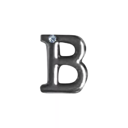 Letras Para Personalização Cromada (HA180C). - B