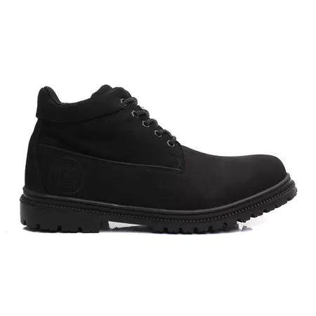 Bota Casual Masculina de Couro - Campolina Preta - USE BUTHIER