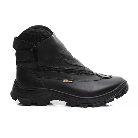 Bota Motociclista de Couro - Speed Preto - USE BUTHIER