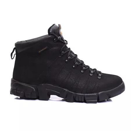 Bota Adventure de Couro Impermeável - Morgem Preta - USE BUTHIER