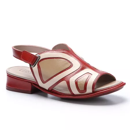 Sandália New Alexia em Couro cor Wine J.Gean - FX0... - J.Gean