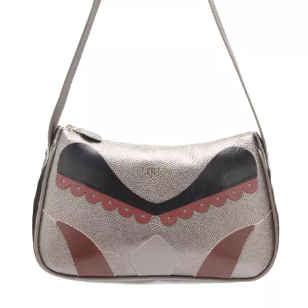 Bolsa Artesanal Em Couro Inox J.Gean - MB0041/02 - J.Gean