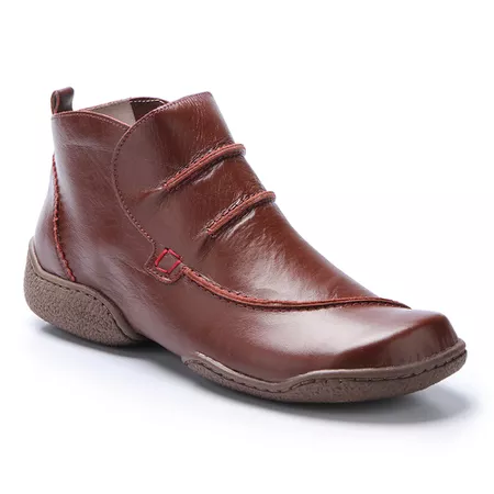 Bota Em Couro Vitore MAHOGANY J.Gean - CM0027/20 - J.Gean