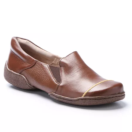 Sapatilha Feminina em Couro Chocolate J.Gean - CL... - J.Gean