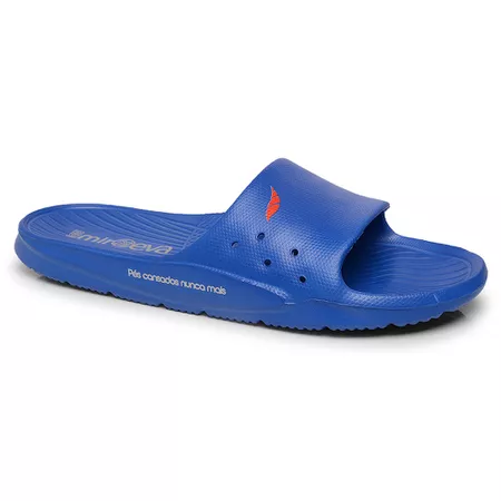 SLIDE FULL AZUL BIC - Loja Mironneli | Especialista em Calçados Confortáveis