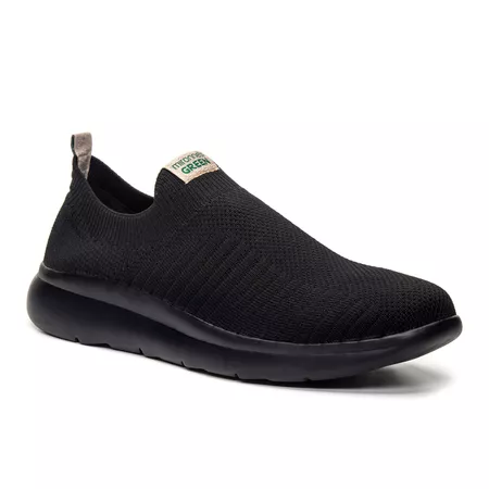 Tênis Ortopédico Green Sustentável Knit Preto - Loja Mironneli | Especialista em Calçados Confortáveis