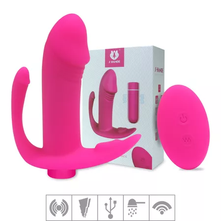 *Estimulador Recarregável 9 Vibrações Didi SI (5971) - Rosa