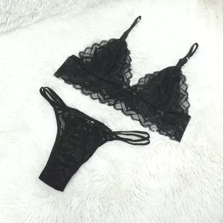 Conjunto Linda (DR4519). - Preto