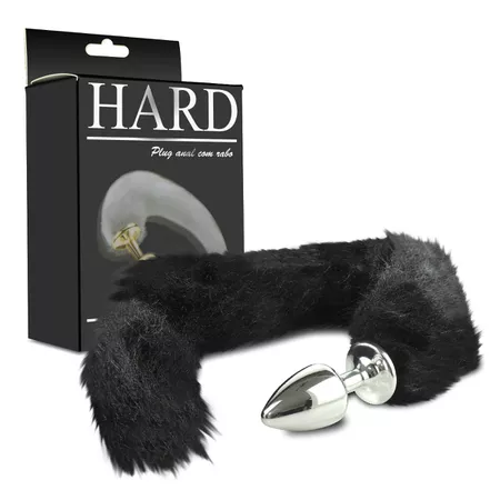 Plug Anal Metálico Com Cauda Hard (CSA116