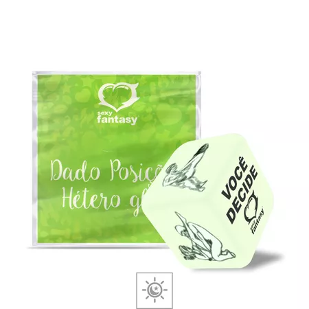 Dado Unitário Brilha No Escuro Sexy Fantasy (BR003-16405) - Hétero