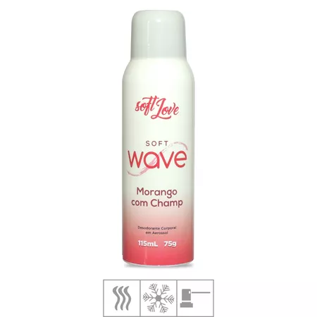 **Desodorante Íntimo Soft Wave 100ml (00431-ST558) - Morango c/ Champagne